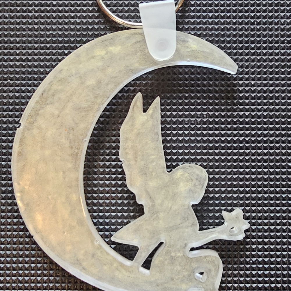 Fairy Moon Keychain